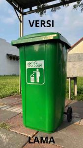Tempat Sampah Roda 240/120/100L (BIG GARBAGE) Napolly LXD-240/120/100