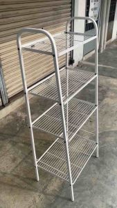 TS Furniture M4 Multipurpose Metal Rack(White)