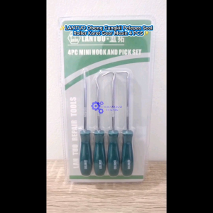 LANTUO Obeng Cungkil Pelepas Seal Roller Karet Gear Mesin 4 PCS - G4