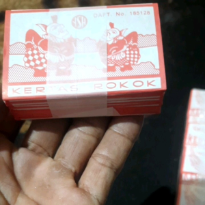 Paper kertas rokok tengwe lintingan bahan paper Cap Semak semak Semar Yam San Hoo Surabaya model tipis manis mantab