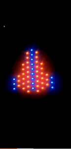 Stoplam Running Beat Deluxe: Beat Street Blue 8 Mode Auto Soket Sudah HP Tinggal Colok