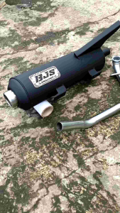 Bjs knalpot standar racing copy cms ngebas nggerung untuk vario beat pcx scoopy xride mio nmax aerox