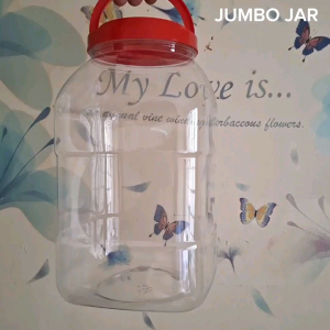 (1pc) - Empty Jumbo Plastic Jar 4 Liters and 6 liters