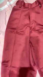 Celana Merah SD Bahan Elemen Panjang