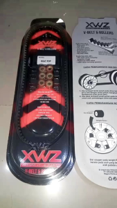 VANBELT ASSY + ROLLER MOTOR BEAT POP BEAT FI ESP KODE PART K44 MEREK XWZ