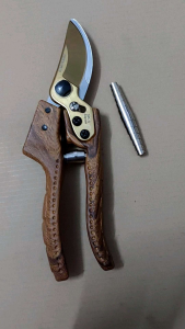 Kéo Cắt Tỉa CànhCây Cảnh Cán Gỗ Cao Cấp Tặng kèm Lò Xo Dự Phòng