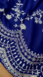 [PRE-ORDER] Semistitched Georgette Lengha  ( Delivery 15 days )