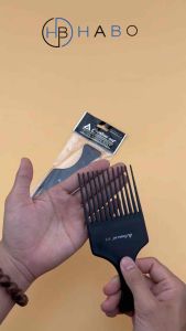 Lược tạo kiểu tóc Premlock lược xỉa lược đinh răng thưa nhựa cứng chất lượng cao