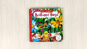 Campbell First Explorers Brilliant Bugs Push Pull Slide Board Book