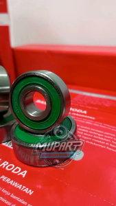 Bearing Klaher 6201 (4 pcs) Roda Depan Honda Beat Scoopy Vario Genio Spacy Supra Revo Kharisma Grand