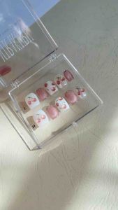 MIRAKURU I Reusable High Quality Handmade Press on Nails 💅🏻Plain Red💅🏻  Customize Own Size and Shape Nail Art Fake Nails