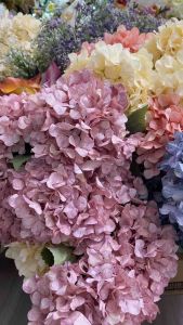 Hoa Cẩm Tú Cầu Giả Trang Trí - Bó Hoa Lụa Cao Cấp Hoa Giả Đẹp Như Thật Phù Hợp Cắm Bình & Decor Nhà Cửa