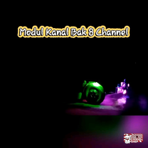 MODUL KANAL BAK 8 MODE 12V-24V MODUL LAMPU KEDIP BLITZ PESAWAT MOBIL TRUK BIS