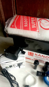 Paket Lengkap Box Filter Aquarium Aquascape