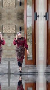 GAMIS PREMIUM DELVINA BATIK FLORIST