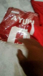 Kaos Bola Anak 5-15 Tahun Timnas Indonesia Gratis Sablon Nama dan Nomor Punggung Pemain