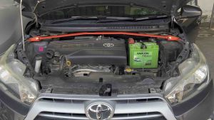 Toyota Vios/Yaris Gen 3rd (2013-2020) ค้ำโช๊ค HPD Racing ทำเสนอผิว ผลิตจาก Aluminum alloy รับประกันสินค้า 2 ปี คลาสเปียนสูง