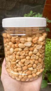 Đậu Phộng Rang Hộp 500g Giòn Thơm Ngon Ăn Liền Tiện Lợi chốt đơn mới rang đậu ạ