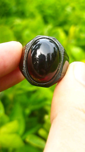 Cincin Batu Yaman Wulung Api Kantoran