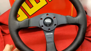 Momo New Design 14inci Leather Sport Steering