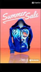 TERLARIS JAKET SWEATER HODDIE ANAK BOBOBOI MERIAM USIA 1 s/d 12 TAHUN ZIPPER BAHAN TEBAL