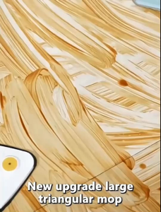 (ชุุดไม้ม็อปนาโน แถม แผ่นนาโน 1 แผ่น) Smart floor mop ไม้ม็อปเช็ดพื้นอัจฉริยะ หมุนได้ 360 องศา ด้ามจับเป็นแสตนเลสทนทาน ปลายด้ามมีช่องแขวนตากแห้งหลังการใช้งาน ชุดถูพื้น ไม่ถูพื้น