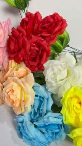 Bunga Mawar Buket Palsu Imitasi Artificial Hias Dekorasi