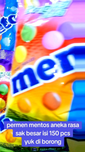 Mentos Aneka Rasa Isi 150 Pcs Snack Candy