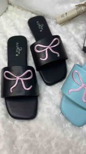 รองเท้าแตะ พื้นนุ่ม ปัก โบว์ 🎀 งานน่ารักพร้อมส่ง