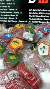 TANDA KECAKAPAN KHUSUS PRAMUKA PENGGALANG BORDIR/TKK PRAMUKA PENGGALANG PURWA MADYA UTAMA BORDIR