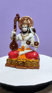 PREMIUM QUALITY Lord Hanuman Statue Bajrangbali Idol (Size : 8.8 x 7.5 x 14.5 Red) H0099