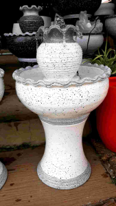 น้ำล้น น้ำผูด สีขาว ลายหิน อ่อนปาก ผิวหนัง วัสดุ ทำจาก ดินเผโฮ ได้ยกชุด ประกันสินค้า ขนส่ง