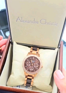 ECSK BARU !!! MURAH ORIGINAL GARANSI RESMI 1 TAHUN JAM TANGAN WANITA ALEXANDRE CHRISTIE ANALOG CEWEK RANTAI STAINLESS KERAMIK ARLOJI WATCH CEWEK ALEXANDER ALESANDER CHRISTI CHRISTY CRISTI CRISTY CRISTIE KRISTIE PEREMPUAN AC2914 AC 2914