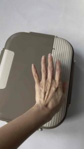 Bento lunch box stainless 304 BPA Free with soup case leak proof hl220531-5 bekal makan 5 sekat tempat sup free sendok sumpit2000 ml