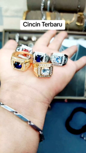 Cincin Titanium Pria Anti Karat dan Anti Luntur Laki Laki
