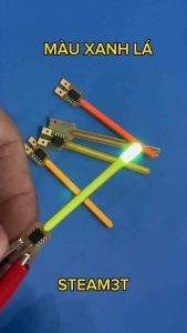 Bóng led 3V siêu sáng 2 chế độ led AUDI chạy mưa sao băng màu đỏ xanh trắng vàng - LK0658