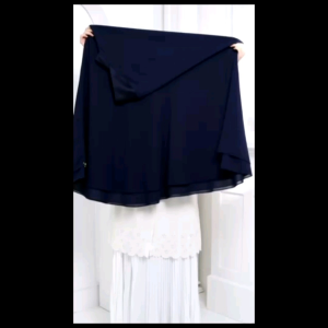 [Berdagu] Khimar Paling Labuh Chiffon Awning Scuba / Tudung Labuh Umrah Haji / Telekung