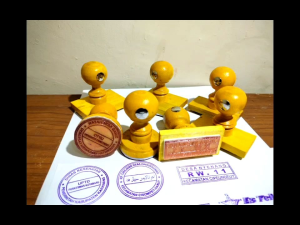 Stempel Kayu Tahan Lama untuk Perusahaan, Pemerintahan & Dinas