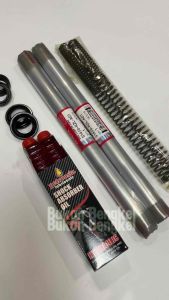 Paket As Shock Depan KZL untuk Honda Beat FI Beat POP Beat ESP Beat Street Vario 110 FI Vario 125 Vario 150 Spacy FI Scoopy FI Vario Techno Vario 125 Techno