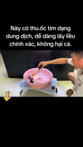 Xanh Methylene Blue + Thuốc Tím combo phòng và đặc trị các bệnh ngoài da ở cá cảnh.