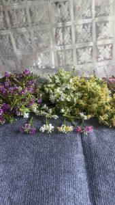 [ C446 ] ( Lẻ 100 GRAM ) Cỏ điểm baby loại cao cấp  sịn dùng trang trí hoa sáp  hoa giả