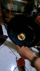 Gong Besi Bahan Pencu Kuningan Lebar 40 cm