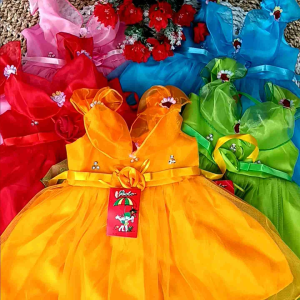 Gaun Anak Perempuan Cantik untuk Umur 0-18 Bulan