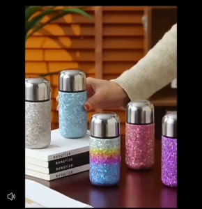 Bình Giữ Nhiệt Titanium Mini 150ml Cao Cấp - Quà Tặng Công Ty Titanium Kháng Khuẩn Dùng Cho Cà Phê Trà Thiết Kế Sang Trọng Màu Sắc Đa Dạng
