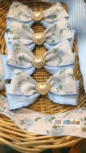 โบว์แฟชั่น โบว์กิ๊บติดผม โบว์กิ๊บ ออกงานทั่วไป งานเนื้อผ้าดี