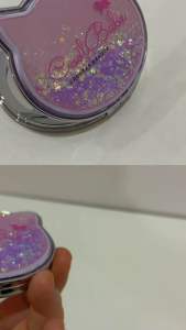 CoolBabe sand glitter cat head mirror premium