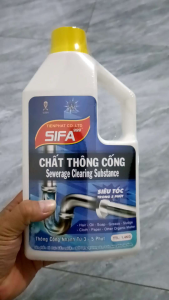 Chất Thông Cống Siêu Mạnh Sifa 1400 gram