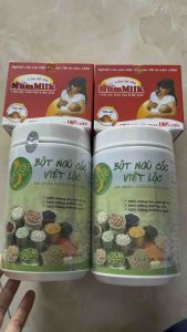 Ngũ Cốc Việt Lộc Kèm Cốm Lợi Sữa - Hàng Chính Hãng Mẹ Sau Sinh Sữa Đặc Mát - BONMON Store