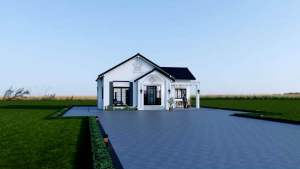 แบบบ้านสไตล์ยุโรป 1 ชั้น