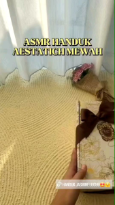 Handuk Couple Seserahan Hampers Ready Bordir Pasangan Gift Set Box Kado Pernikahan Wedding Gift + Box + Kartu ucapan Buket Bouquet Bunga-JASMINE